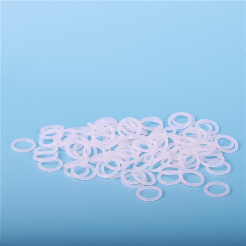 白色硅膠O型圈 食品級硅膠防水密封圈