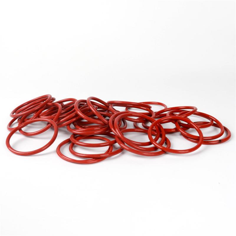 紅色/白色硅膠O型圈 環(huán)保食品級(jí)耐高溫防水密封圈